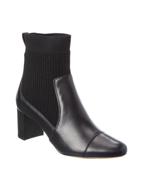 ALEXANDRE BIRMAN Alexandre Birman Becky 60 Knit & Leather Bootie