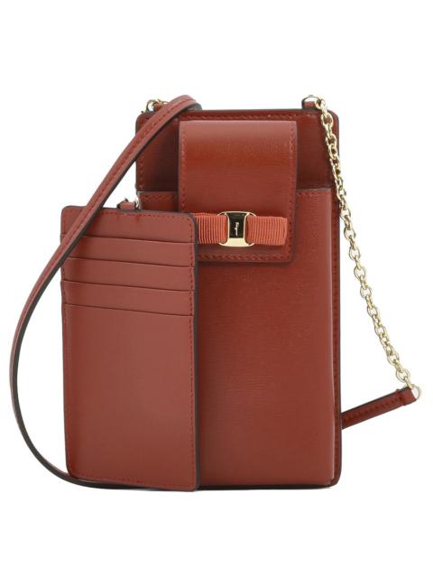 FERRAGAMO Salvatore Ferragamo Vara Bow Phone Case With Strap