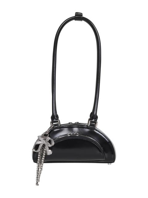 self-portrait Black mini shoulder bag