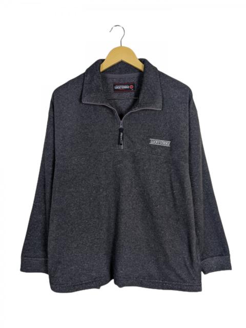 Other Designers Lucky Brand - Lucky Strike Fleece Sweater Jacket Hype Shirt