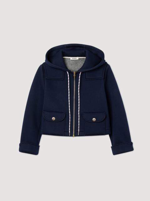 Sandro TECHNICAL HOODED JACKET