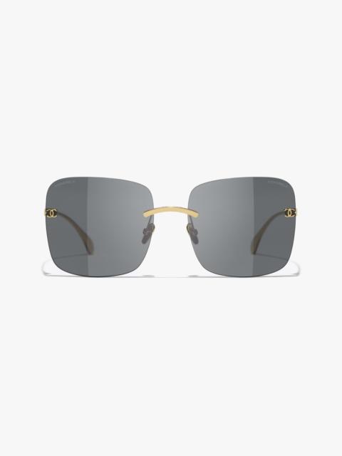 CHANEL Square Sunglasses