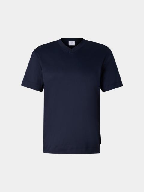 BOGNER T-shirt Tiam in Navy blue