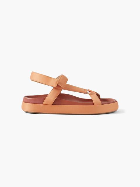 ULLA JOHNSON Astra Sport satin sandal