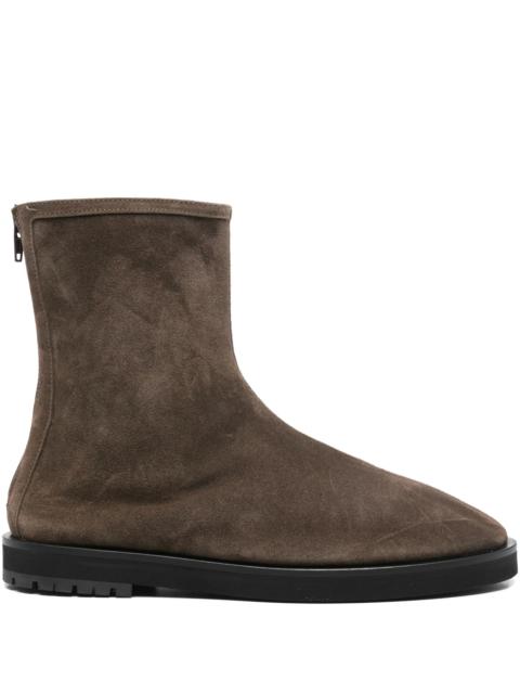 DEAR FRANCES suede zip boots