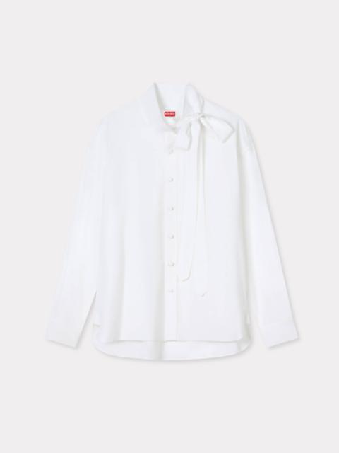 KENZO Bow collar shirt in cotton