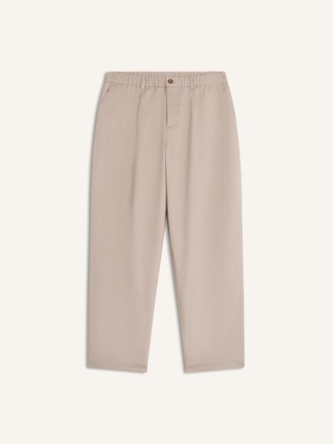 Maison Kitsuné ELASTICATED PLEATED PANTS