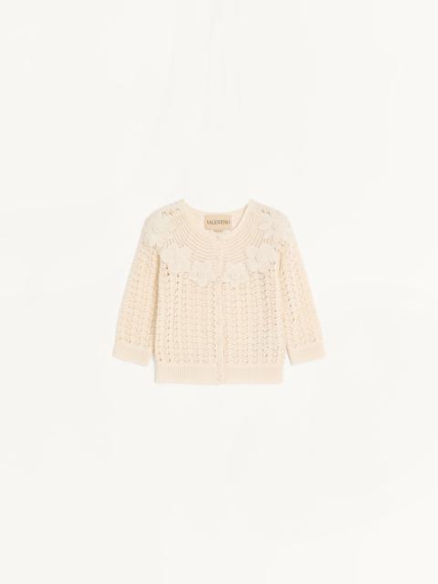 Valentino EMBROIDERED CARDIGAN