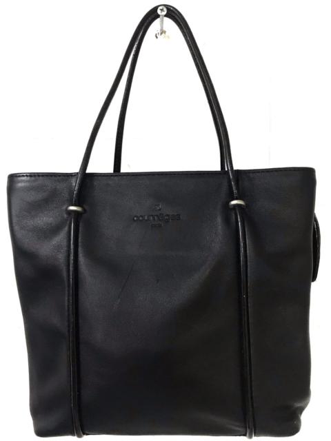 Authentic Courreges Paris Leather Hand Shoulder Bag