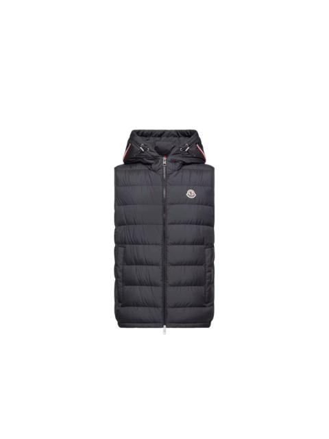 Moncler MONCLER Marseillan $1525 Men's Black Down Vest New (Men's si