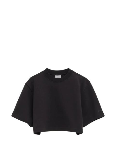 BALENCIAGA Balenciaga Crew-neck Crop Top