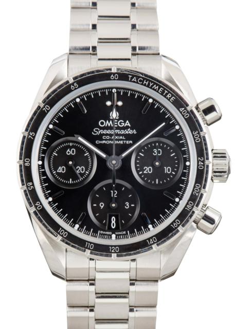 OMEGA Omega Black Dial Speedmaster 38 Stainless Steel