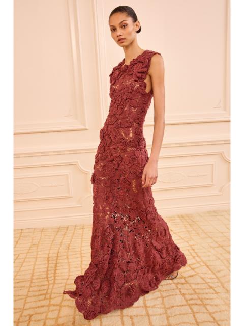 ULLA JOHNSON Anita Hand Crochet Dress