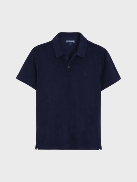Vilebrequin Men Organic Cotton Terry Polo Solid