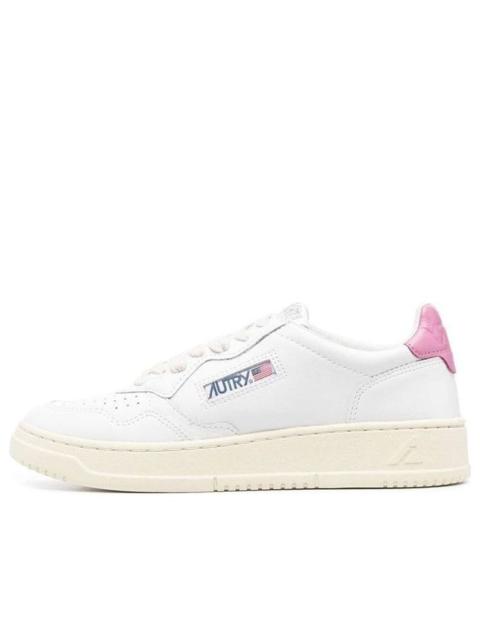 AUTRY (WMNS) AUTRY Medalist low Leather 'White Pink' AULW-LL55