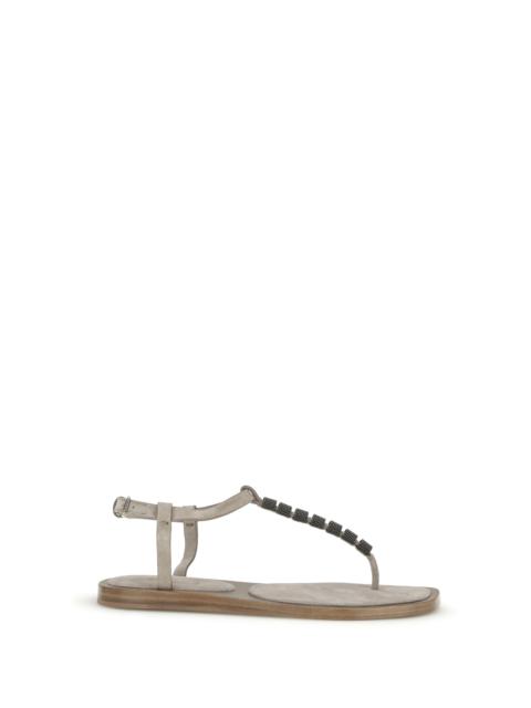 Brunello Cucinelli Brunello Cucinelli Embellished Sandals