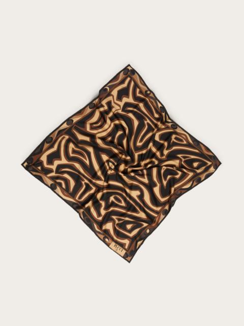 PUCCI LABIRINTO PRINT SILK CARRE