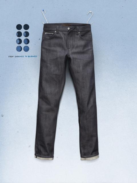 Nudie Jeans Solid Ollie Dry Eclipse Selvage