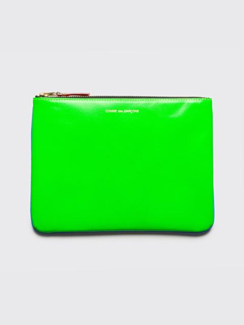 Comme Des Garçons COMME DES GARÇONS WALLET SA5100 SUPER FLUO BLUE / GREEN