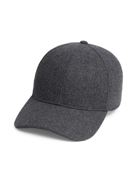rag & bone rag & bone Miles Wool Blend Baseball Cap in Grey Wool at Nordstrom