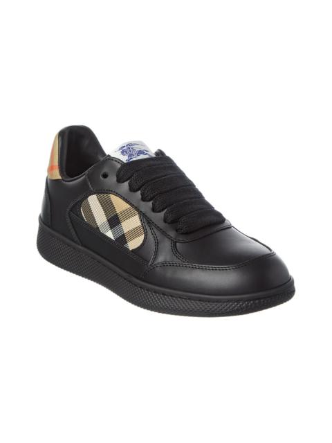 Burberry Burberry Check Terrace Leather Sneaker