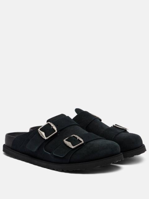 BIRKENSTOCK 222 West suede clogs