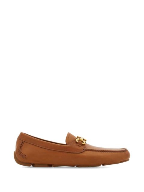 FERRAGAMO Ferragamo Men Leather Driver Shoes