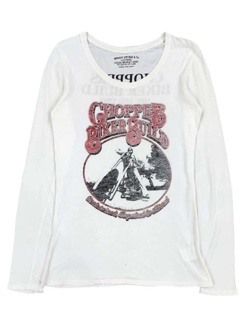 Hysteric Glamour Rare! Moussy "Choppers Biker Build" Hysteric Glamour Style