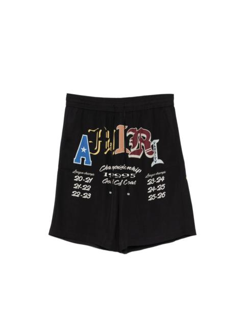 AMIRI Amiri Black Shorts - Cargo Shorts Men