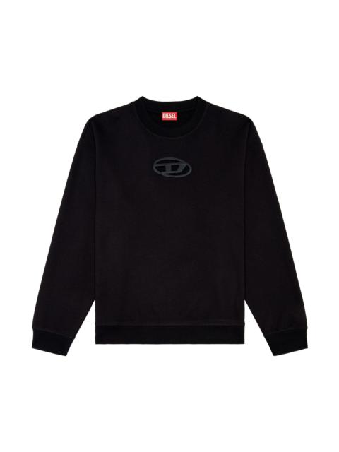 Diesel LOGO CUT-OUT SWEATSHIRT