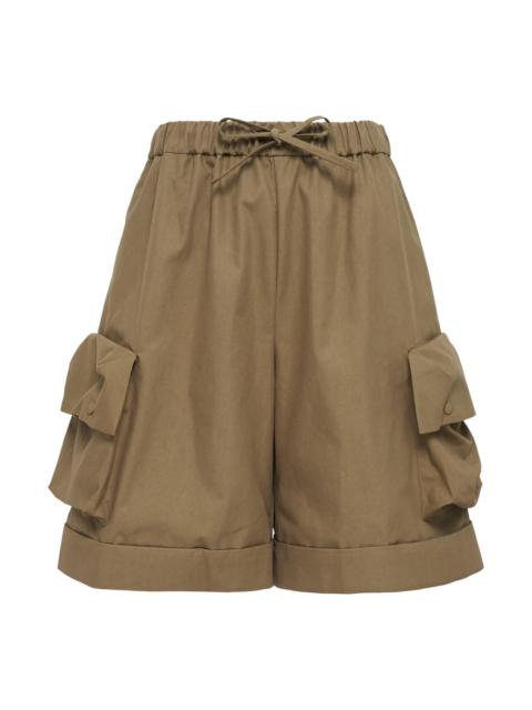 Simone Rocha Multi Pocket Cargo Drawstring Shorts