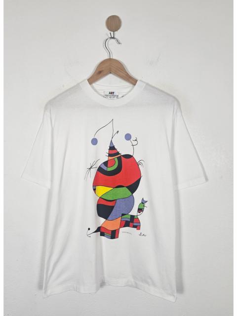 Other Designers Vintage 90s Suc Joan Miro Art Printed Tee shirt
