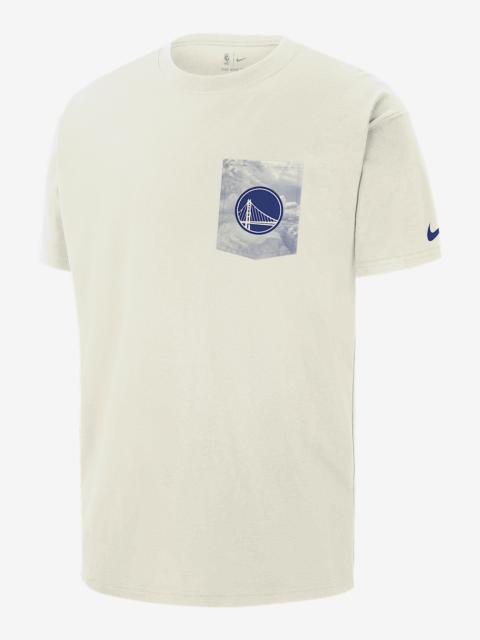 Nike Golden State Warriors Courtside Men's Nike NBA Max90 T-Shirt