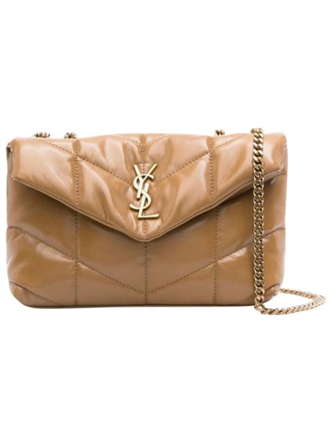 Loulou Puffer leather crossbody bag