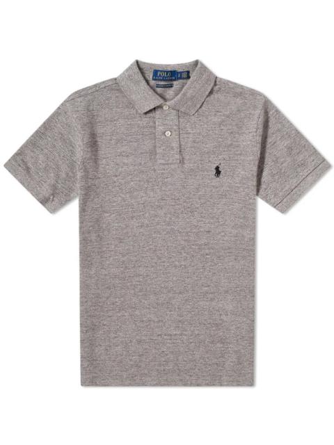 Polo Ralph Lauren Polo Ralph Lauren Classics Men's Grey Embroidered Logo Polo Shirt