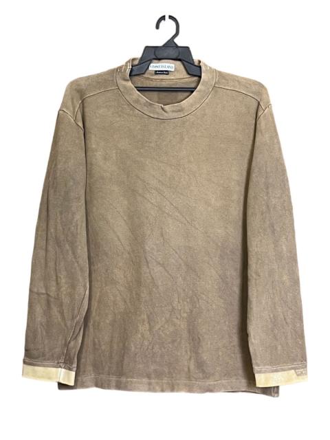 Stone Island VINTAGE 90s STONE ISLAND 077 NORT Q1 CE/99 FADED SWEATSHIRT