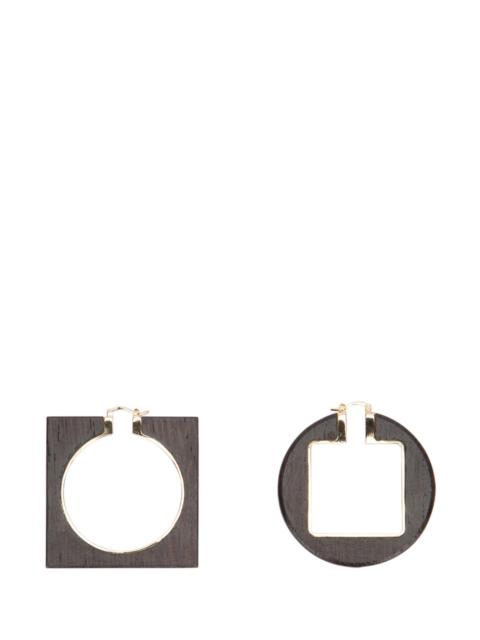 JACQUEMUS Jacquemus Women Les Creoles Rond Carre