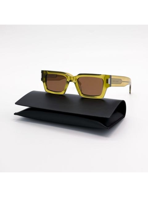 SAINT LAURENT New Saint Laurent Square Unisex Sunglasses SL572 008