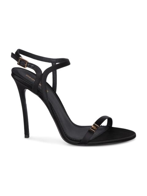 Double D Black Mules Sandals