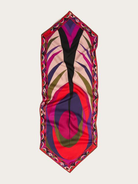 PUCCI VOLUTE PRINT SILK LOSANGE