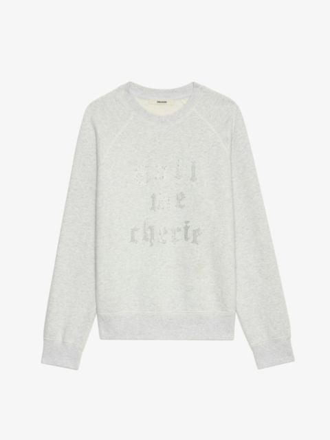 Zadig & Voltaire Upper  Diamanté Sweatshirt