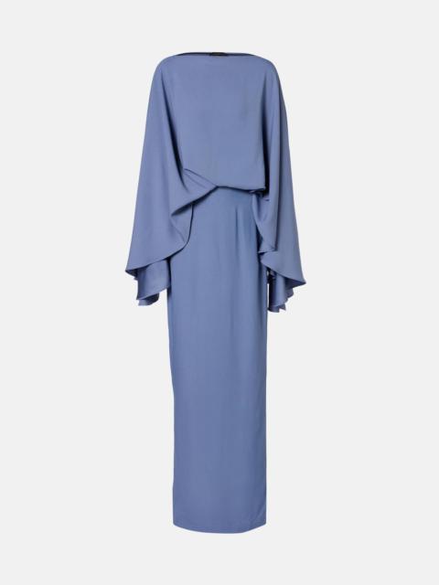 Taller Marmo Eolia crêpe cady gown