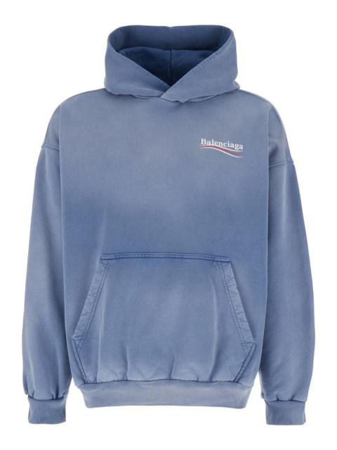 BALENCIAGA BALENCIAGA MEN'S POLITICAL CAMPAIGN HOODIE MEDIUM FIT