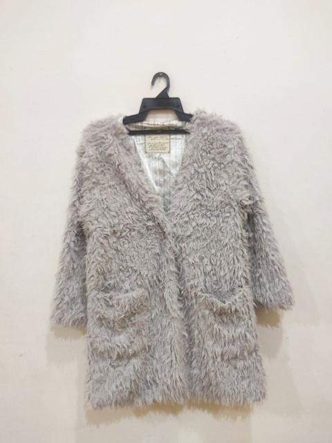 Other Designers Vintage - Vintage Gray Fur Jacket