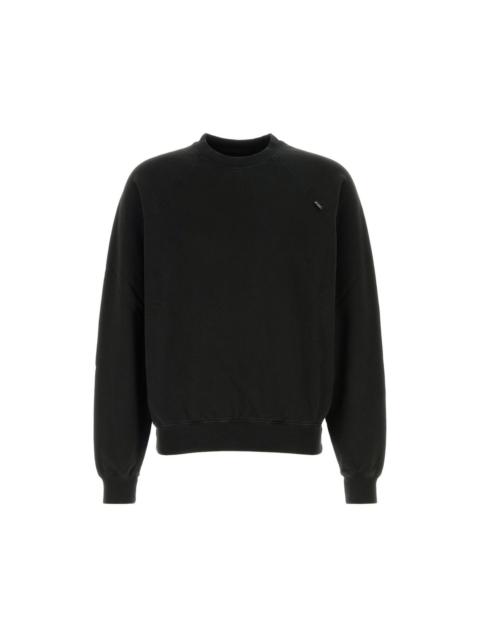 Prada PRADA Black Cotton Sweatshirt New & Authentic (Men's size:L;