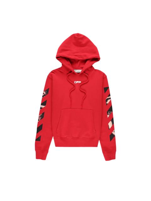 Off-White Off-White Caravaggio Arrow Hoodie 'Red'