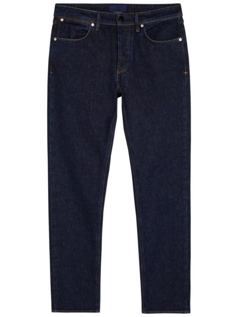 Stone Island Stone Island Logo-appliquéd Slim-leg Jeans