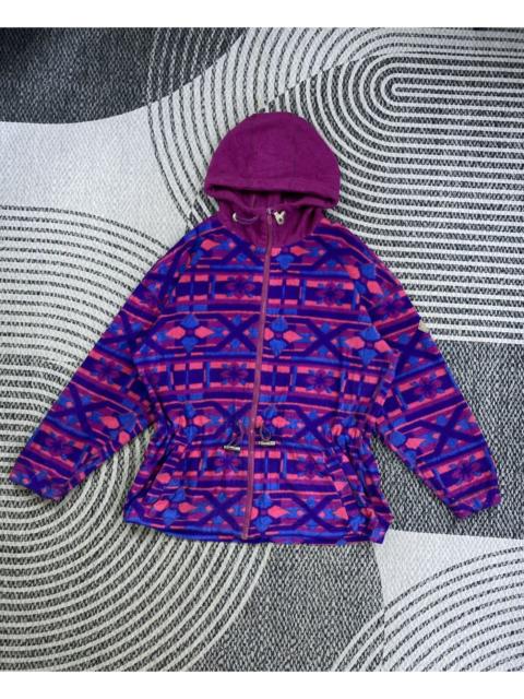 Other Designers Vintage Phenix Polartec Multicolor Fleece Hooded Jacket