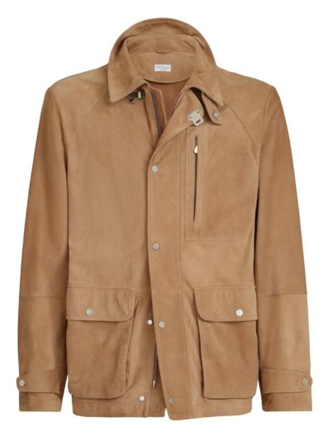 Brunello Cucinelli Brunello Cucinelli Men Suede Jacket