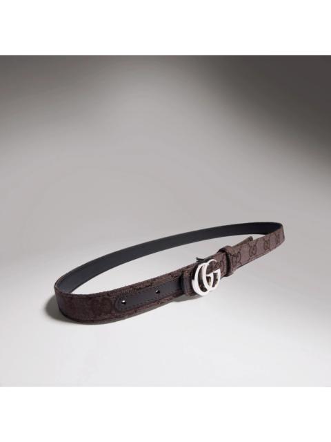 GUCCI Gucci GG Marmont Reversible Belt Brown Women